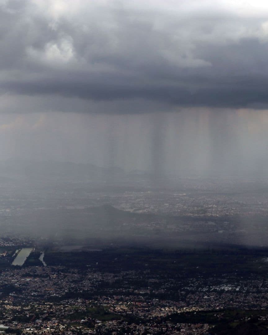 Lluvia hoy en CDMX