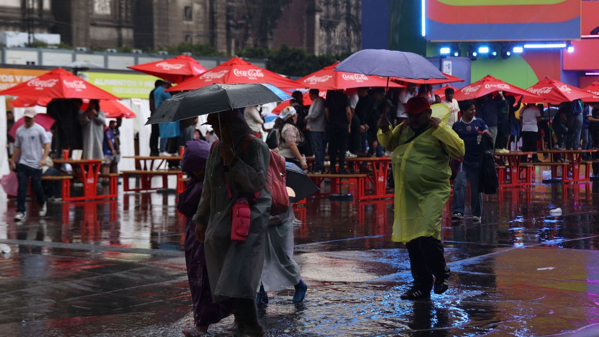 Lluvias Zócalo