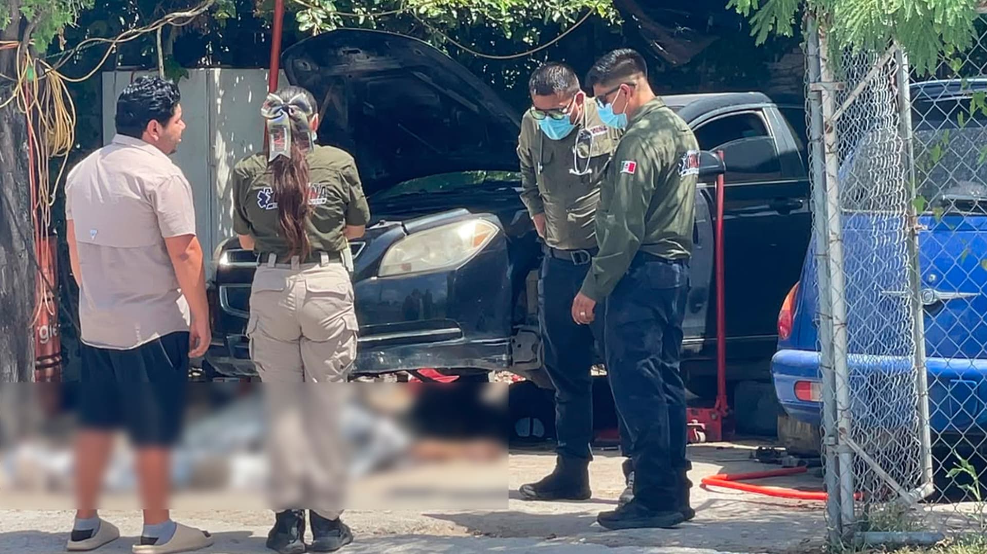 Hombre Muere Mientras Reparaba Auto en Matamoros
