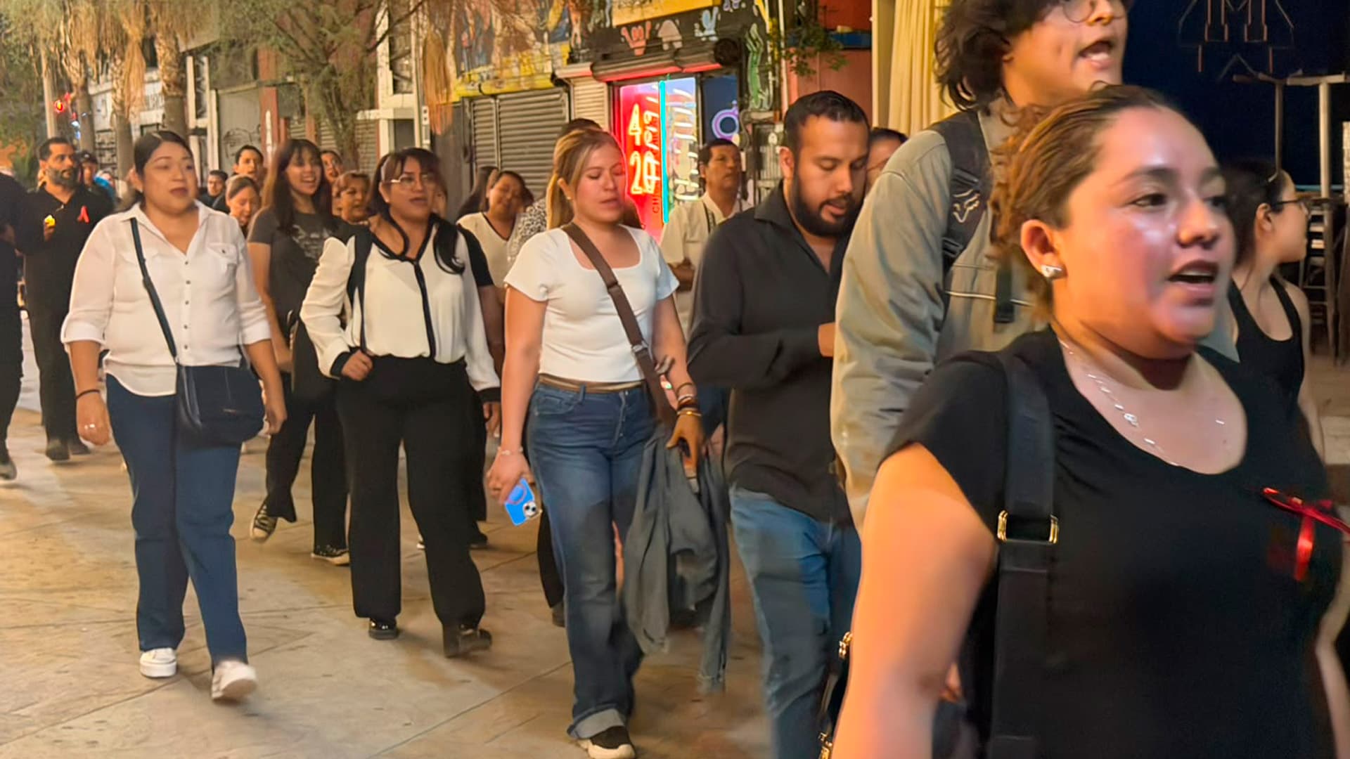 Maestros Marchan tras Ataque en Secundaria General No. 13 en Torreón, Coahuila