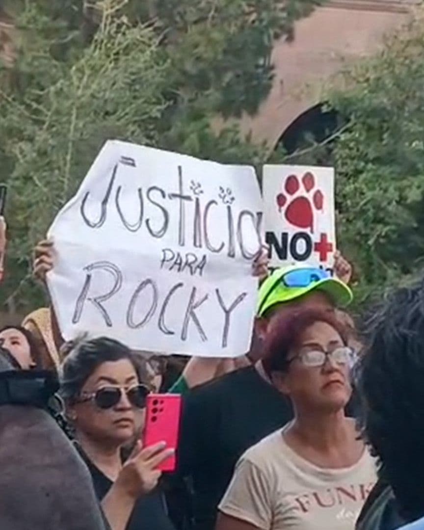 Protestan para Exigir Justicia por Rocky en Saltillo