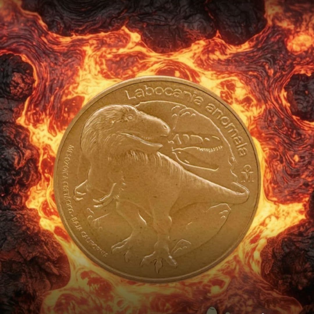 Del Cretácico a tu Cartera: Así es la Colección de Dinosaurios de la Casa de Moneda de México