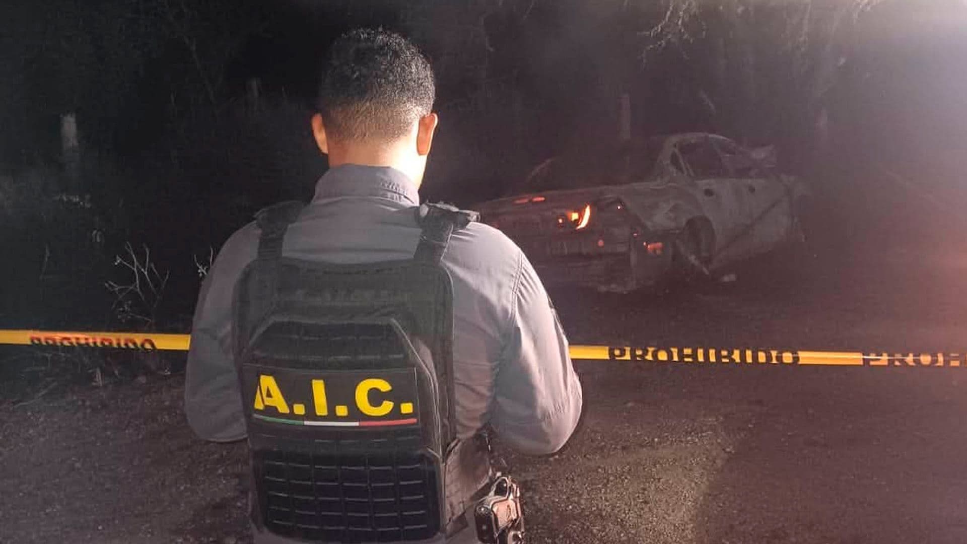 Muere Hombre tras Incendiarse su Vehículo en Carretera 29 en Zaragoza, Coahuila