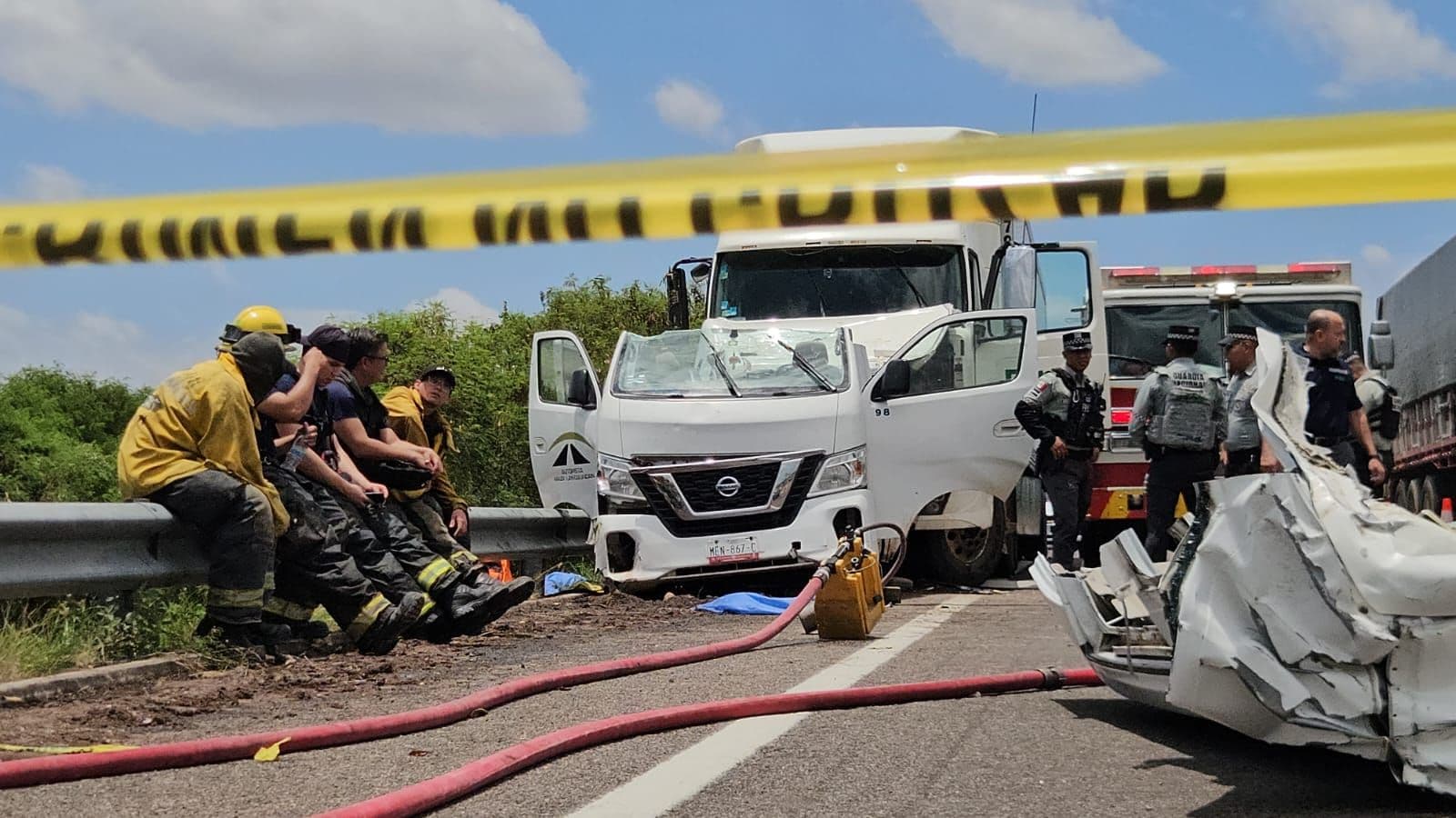 Mueren Dos Personas en Choque Sobre la Autopista Culiacán-Mazatlán; Hay Heridos