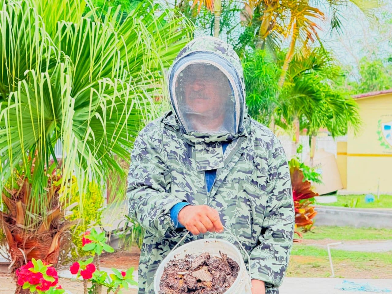 Enjambre de Abejas Ataca a Estudiante y Director de Telesecundaria en Altamira, Tamaulipas