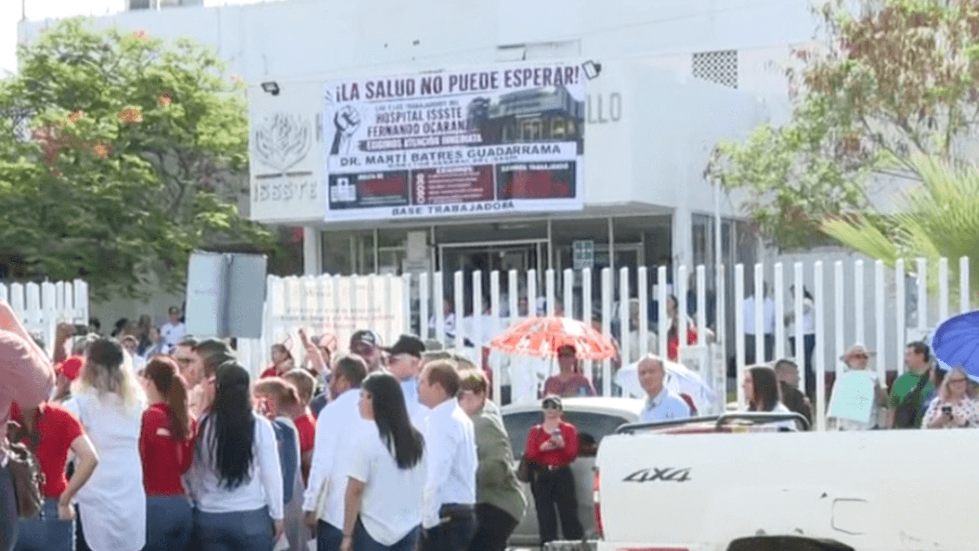 Personal Médico del ISSSTE Bloqueó Calles de Hermosillo por Irregularidades en el Hospital