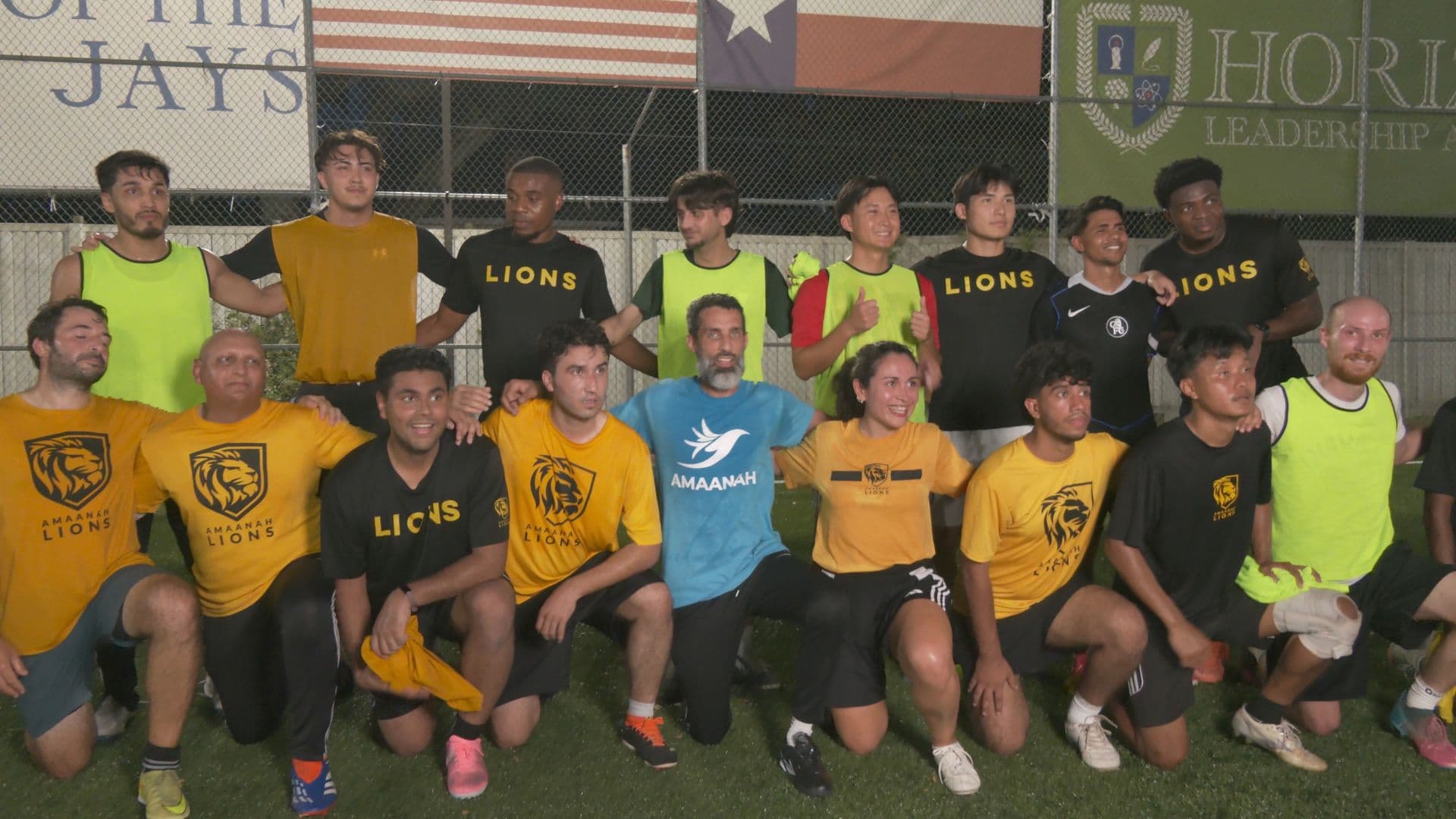 Amaanah Lions, Equipo de Refugiados