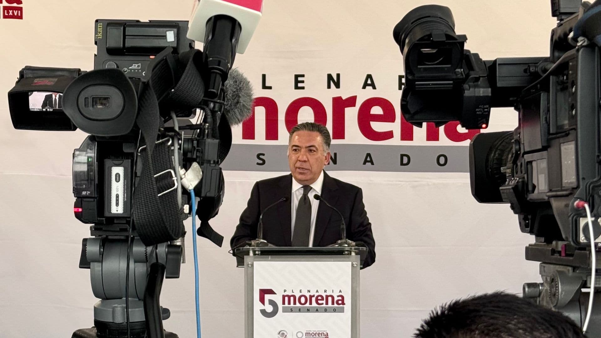 Reaparece Enrique Inzunza en el Senado: 'Son Patrañas las que se Me Atribuyen'