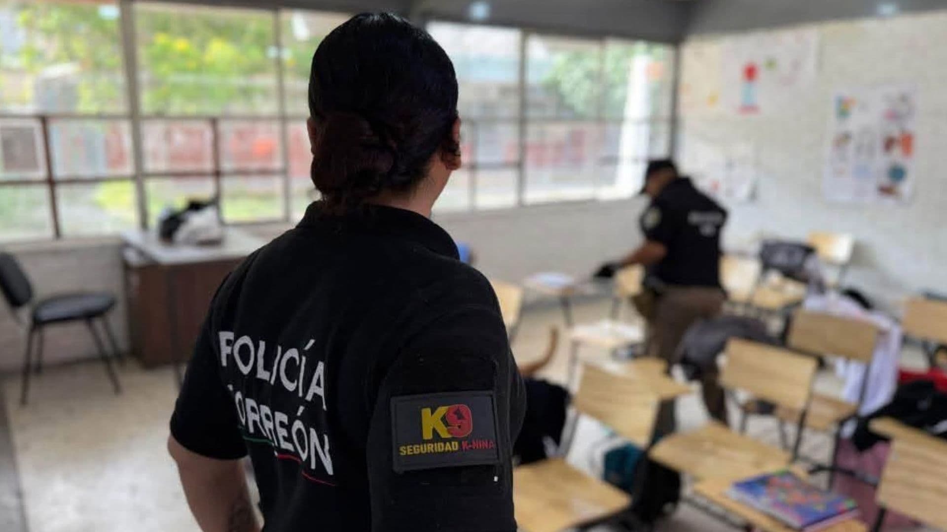 Refuerzan Seguridad con Drones y Operativos Preventivos en Escuelas de Torreón