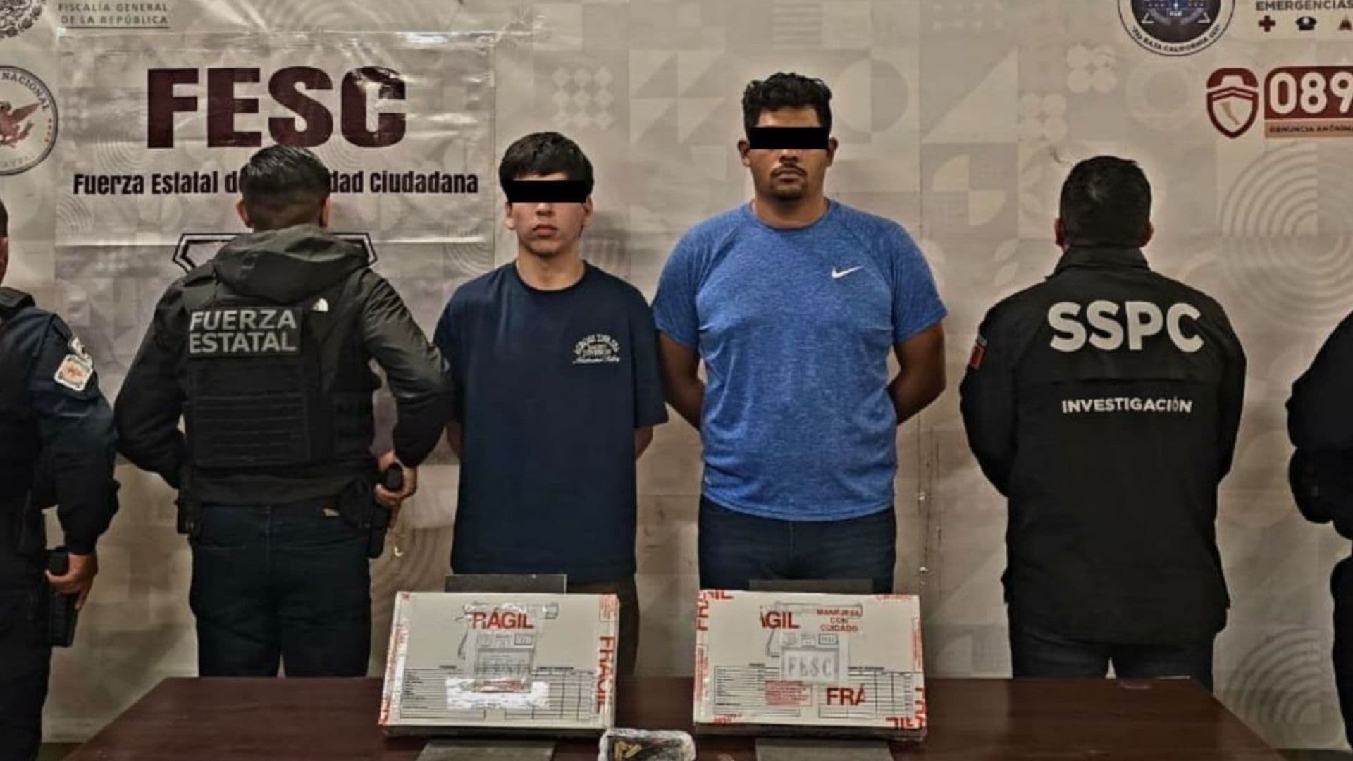 Rescatan a Persona Privada de la Libertad en Tijuana; Detuvieron a Dos Sujetos Armados