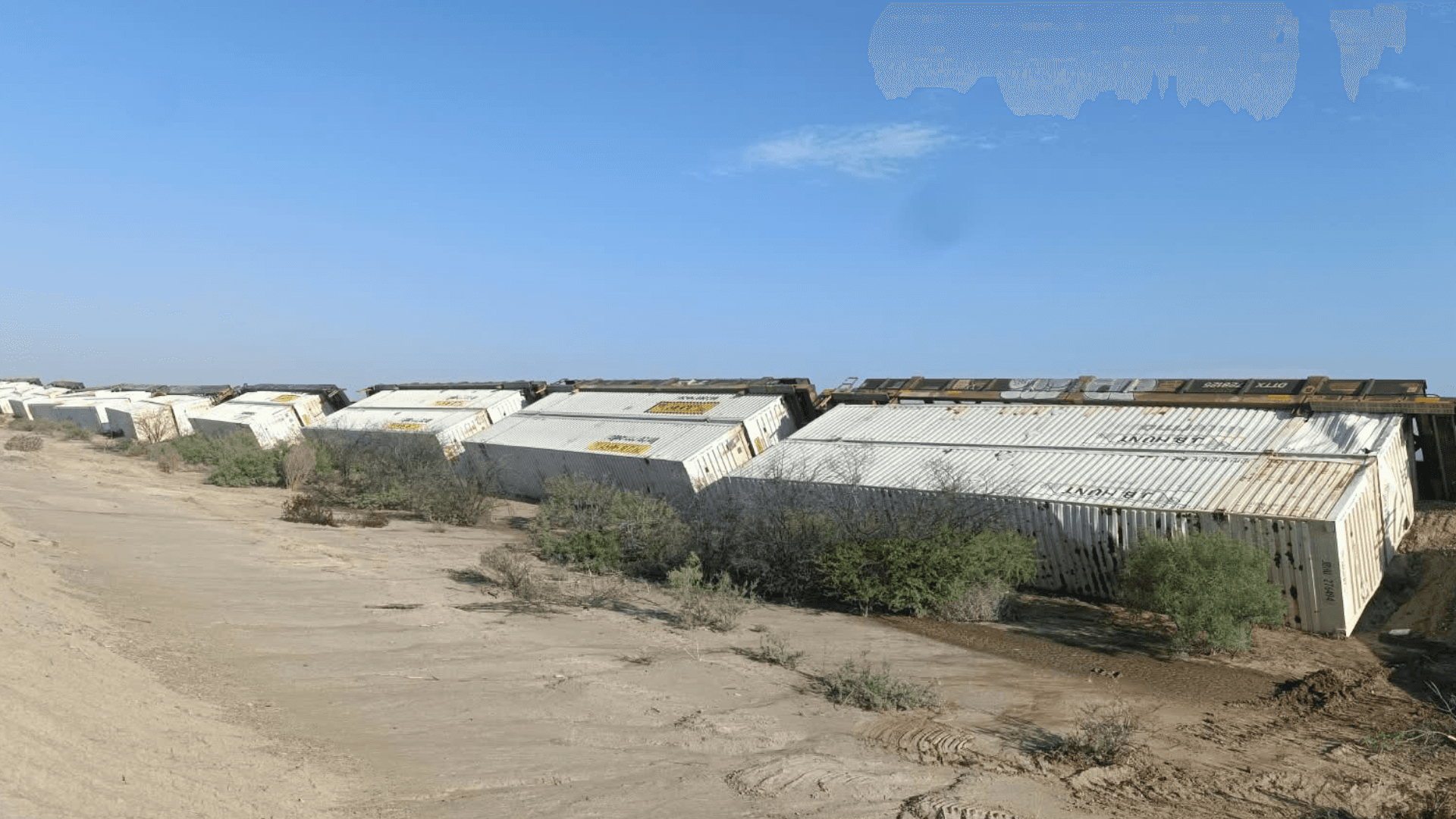 Se Descarrila Tren y Vuelca Más de 80 Vagones en General Cepeda, Coahuila