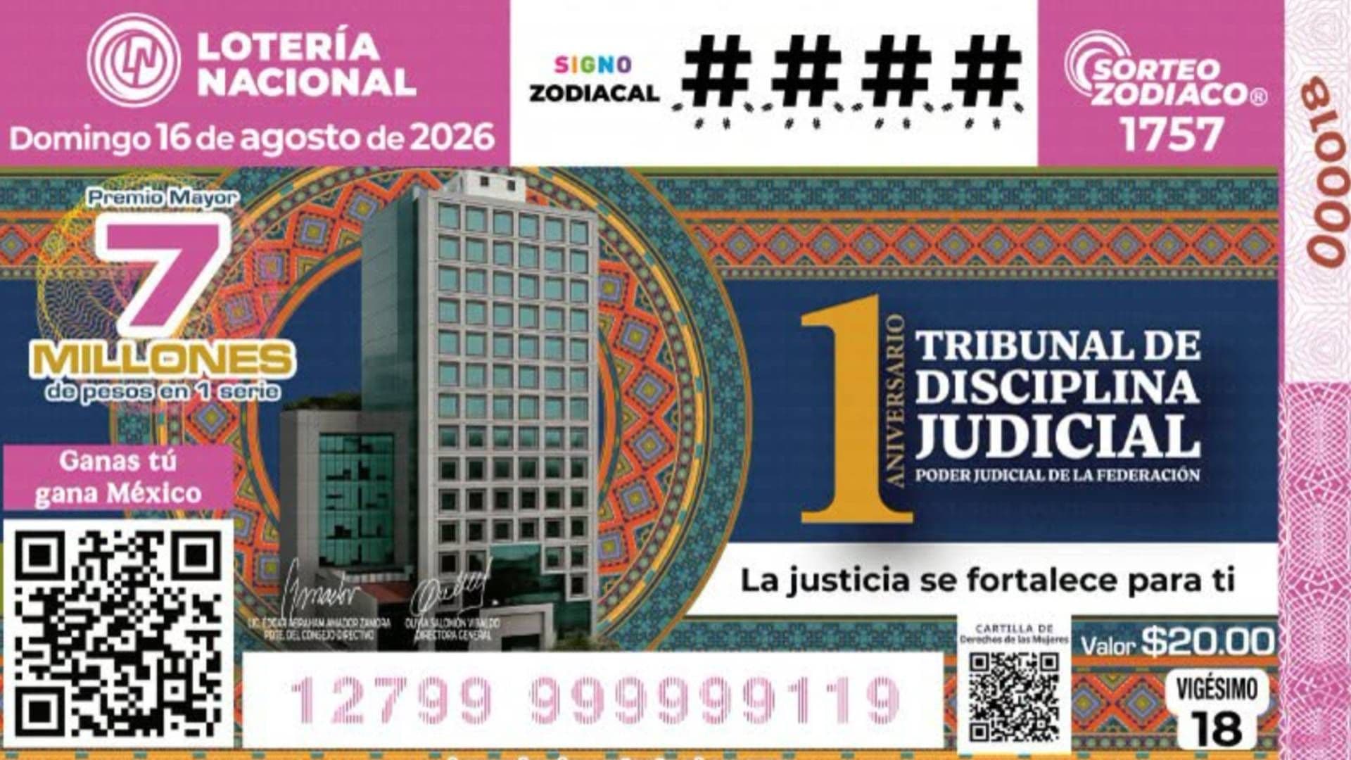Resultados Lotería Nacional En Vivo Hoy 16 de Agosto 2026: Números Ganadores Sorteo Zodiaco 1757