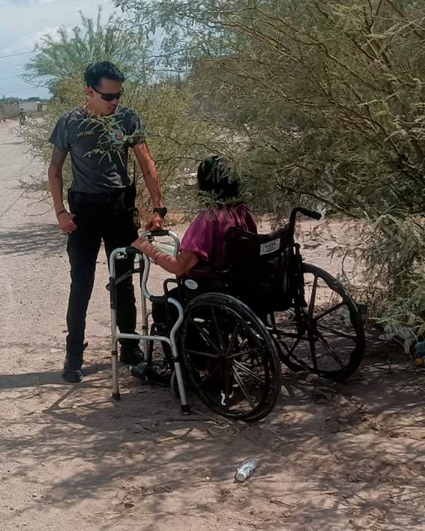 Taxista Abandona a Mujer de 75 Años en Silla de Ruedas en La Laguna