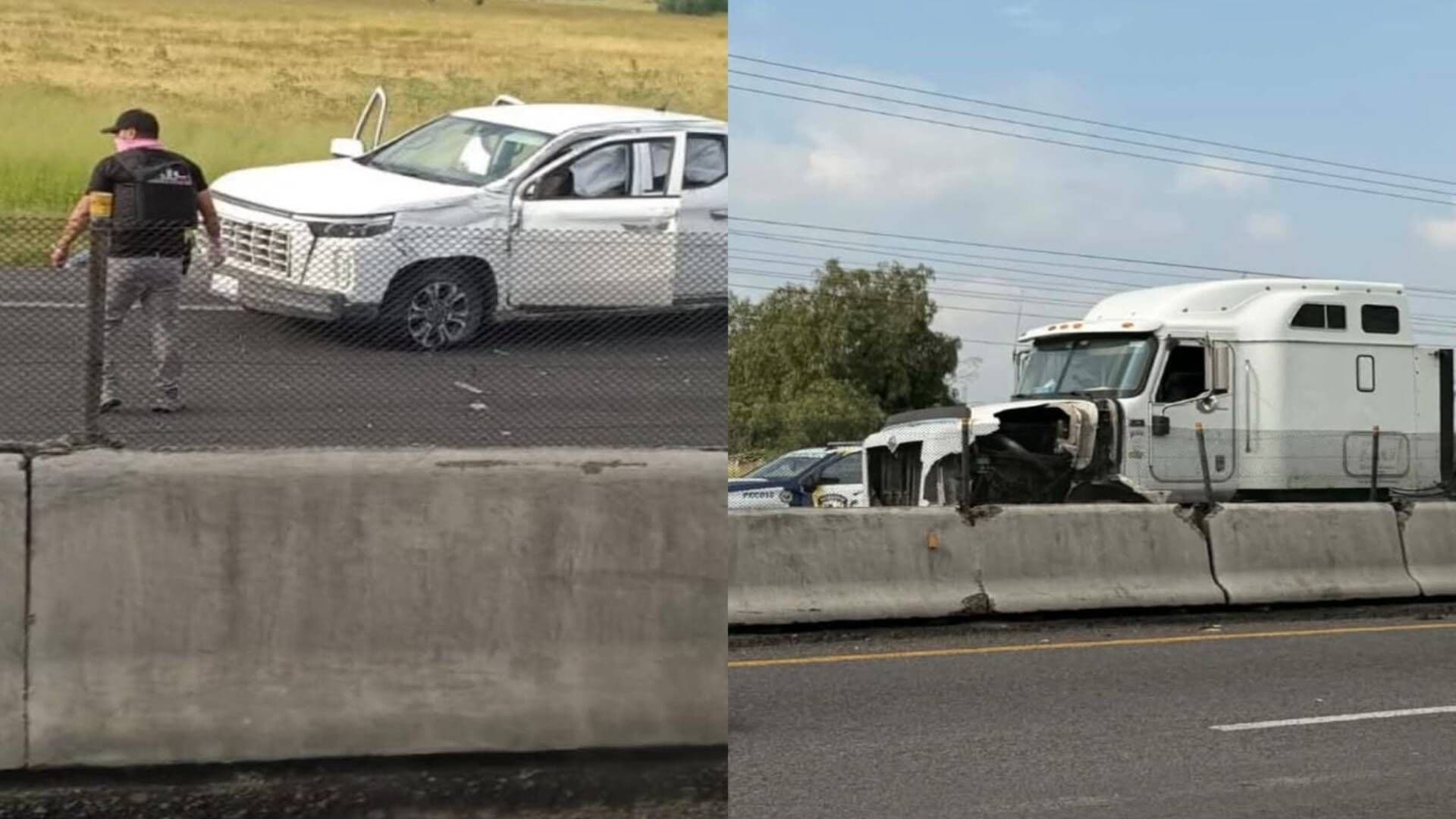 Policía Frustra Asalto de un Tractocamión en la Cortazar a Celaya; Hay un Hombre Muerto
