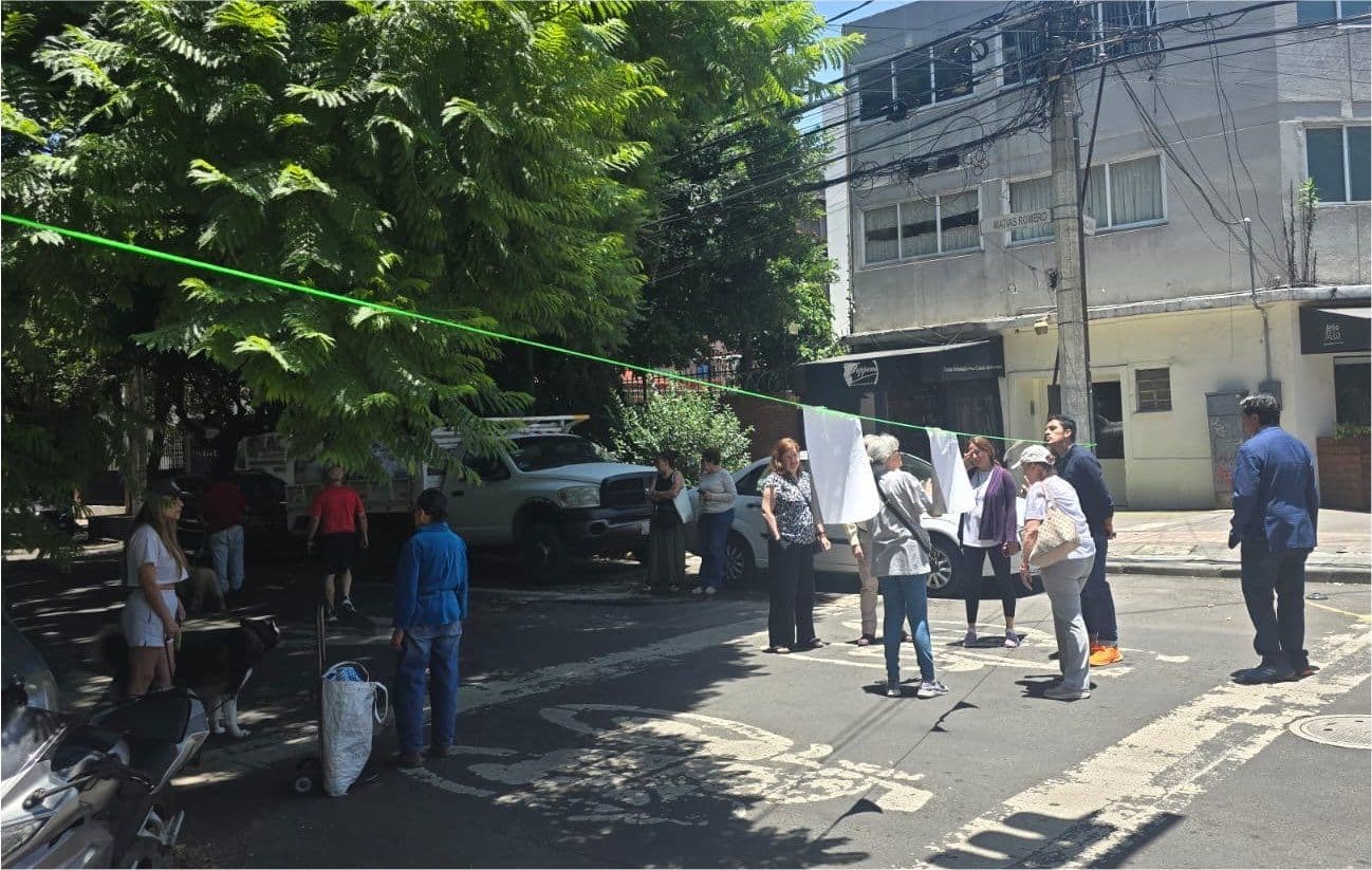 Vecinos de la Colonia del Valle Levantan Bloqueo en Eje 6 sur por Despojos: ¿Qué Acordaron?