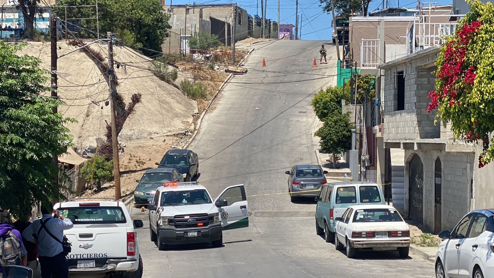 Registran Operativo por Presunto Artefacto Explosivo en Vía Pública de Tijuana