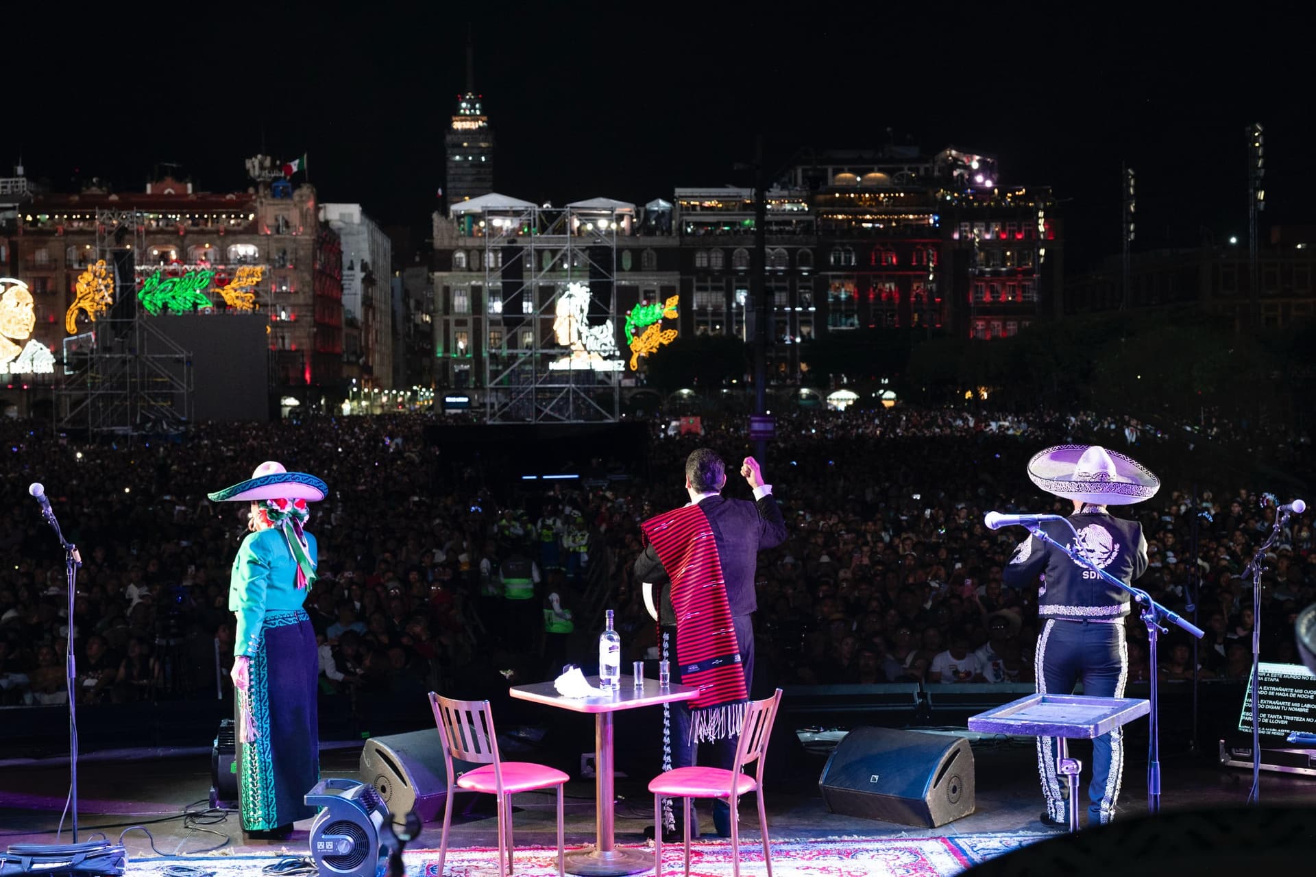 Festejos en el Zócalo de la CDMX por Fiestas Patrias 2026