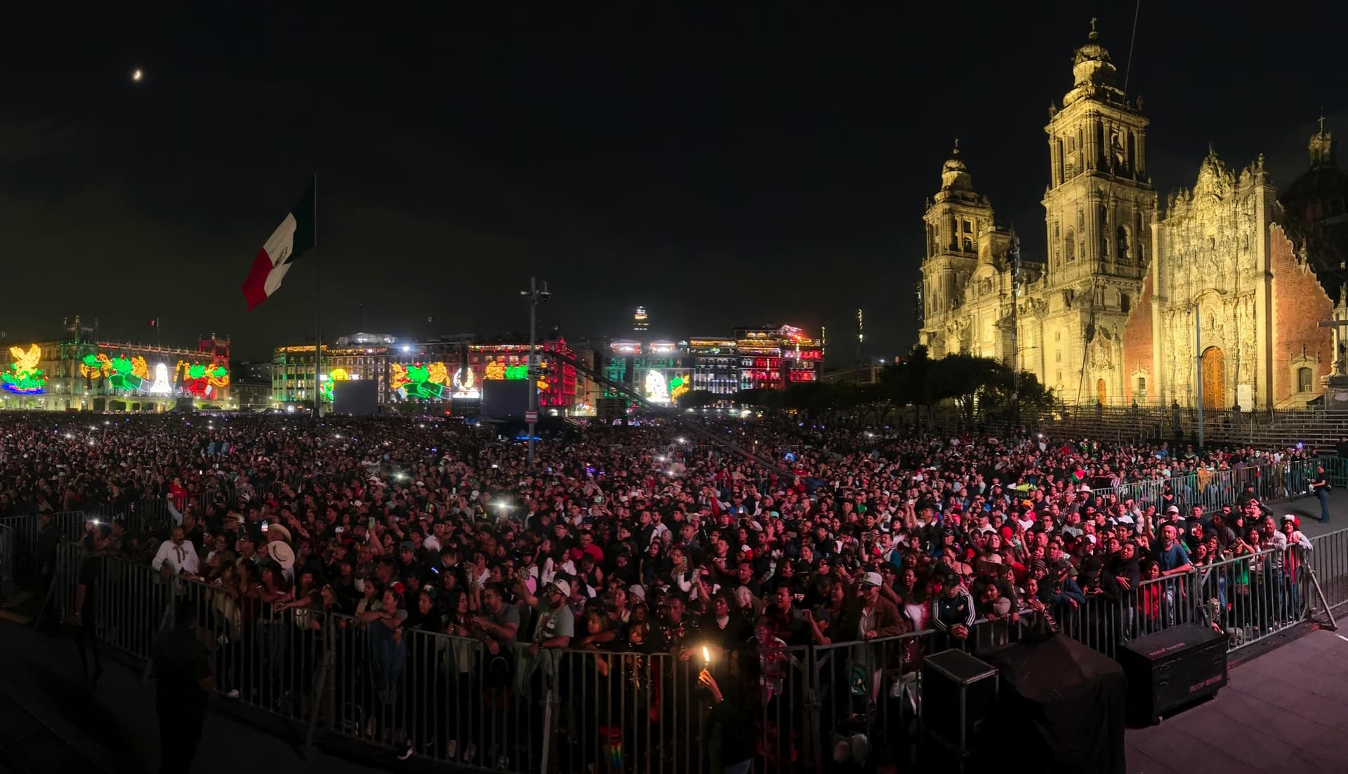 Festejos en el Zócalo de la CDMX por Fiestas Patrias 2026