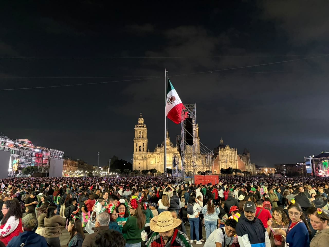 Festejos en el Zócalo de la CDMX por Fiestas Patrias 2026