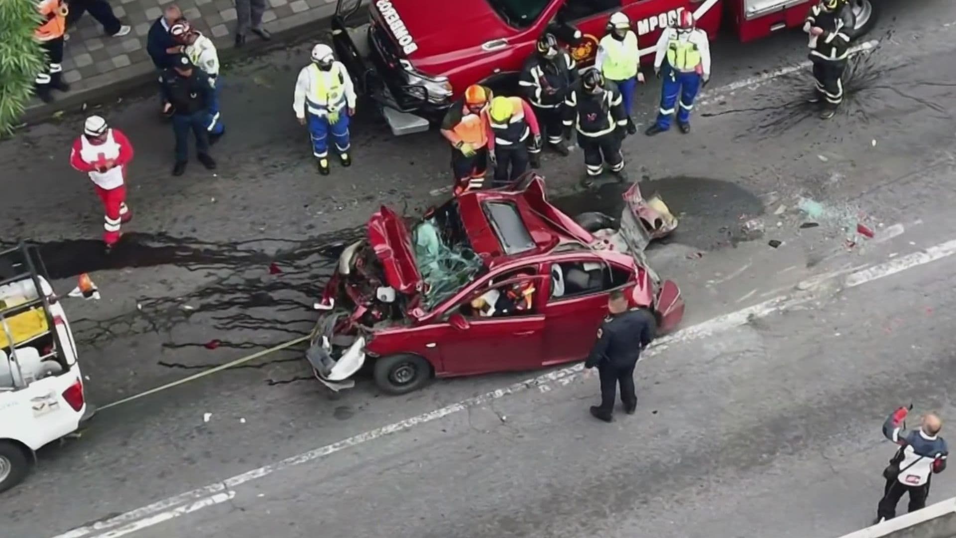Con Historial Zona Donde dos Personas Sobrevivieron a Accidente en Constituyentes
