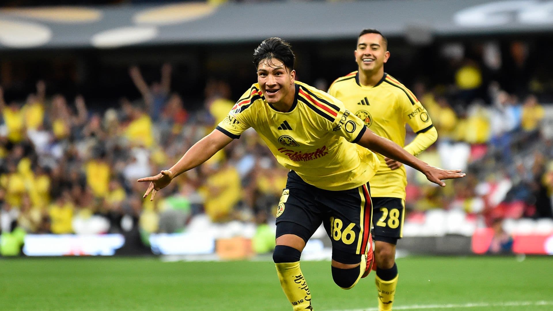 América Goleó a San Luis y es Líder de la Liga MX