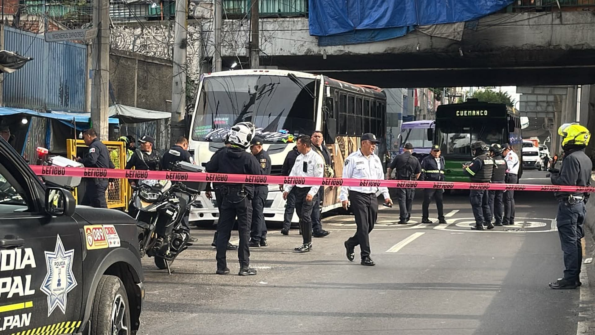 Homicidio durante Asalto en Naucalpan Hoy: Matan a Chofer de Transporte Público