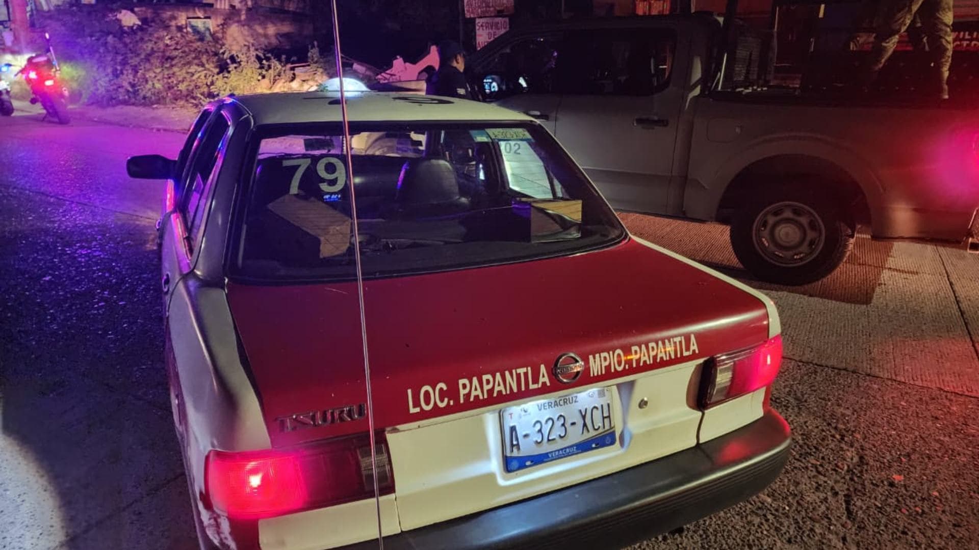 Balean a Taxista en Papantla; Se Reporta Grave Tras Recibir un Disparo en la Cabeza