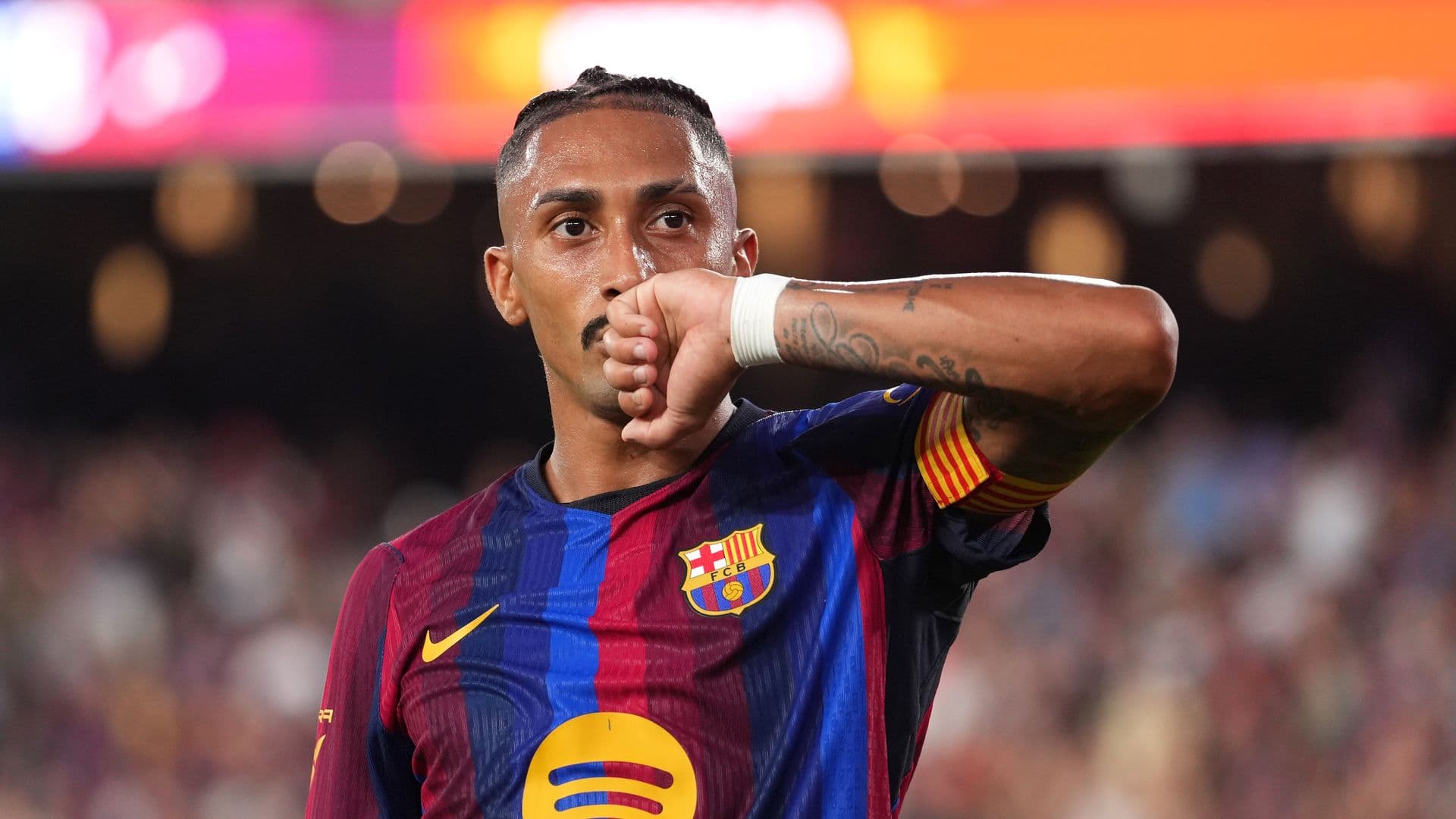 Rapinha, jugador del FC Barcelona