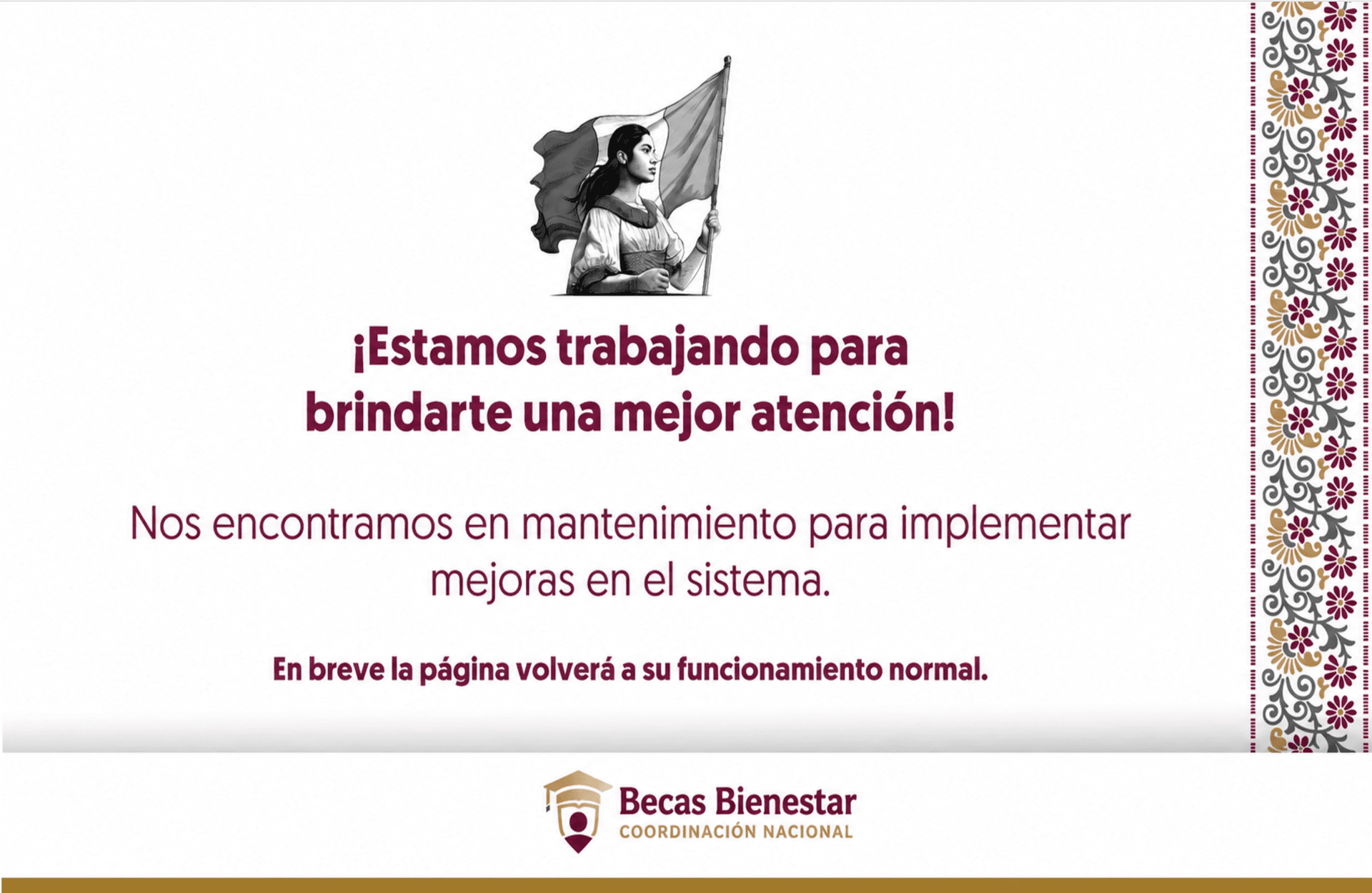 buscador folio beca rita cetina mantenimiento