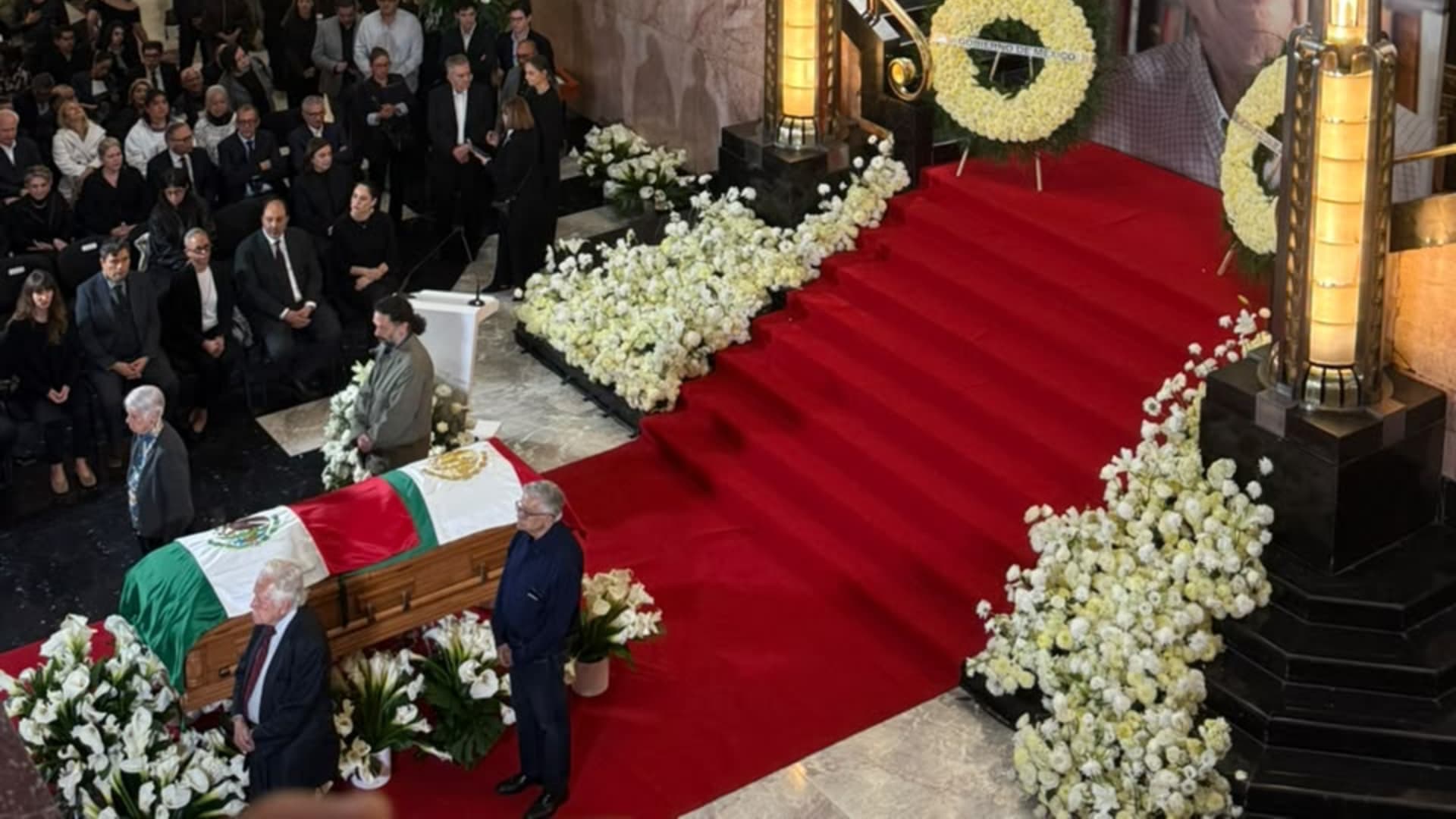 Homenaje Cuauhtémoc Cárdenas en Bellas Artes; Despiden con Último Adiós| FOTOS