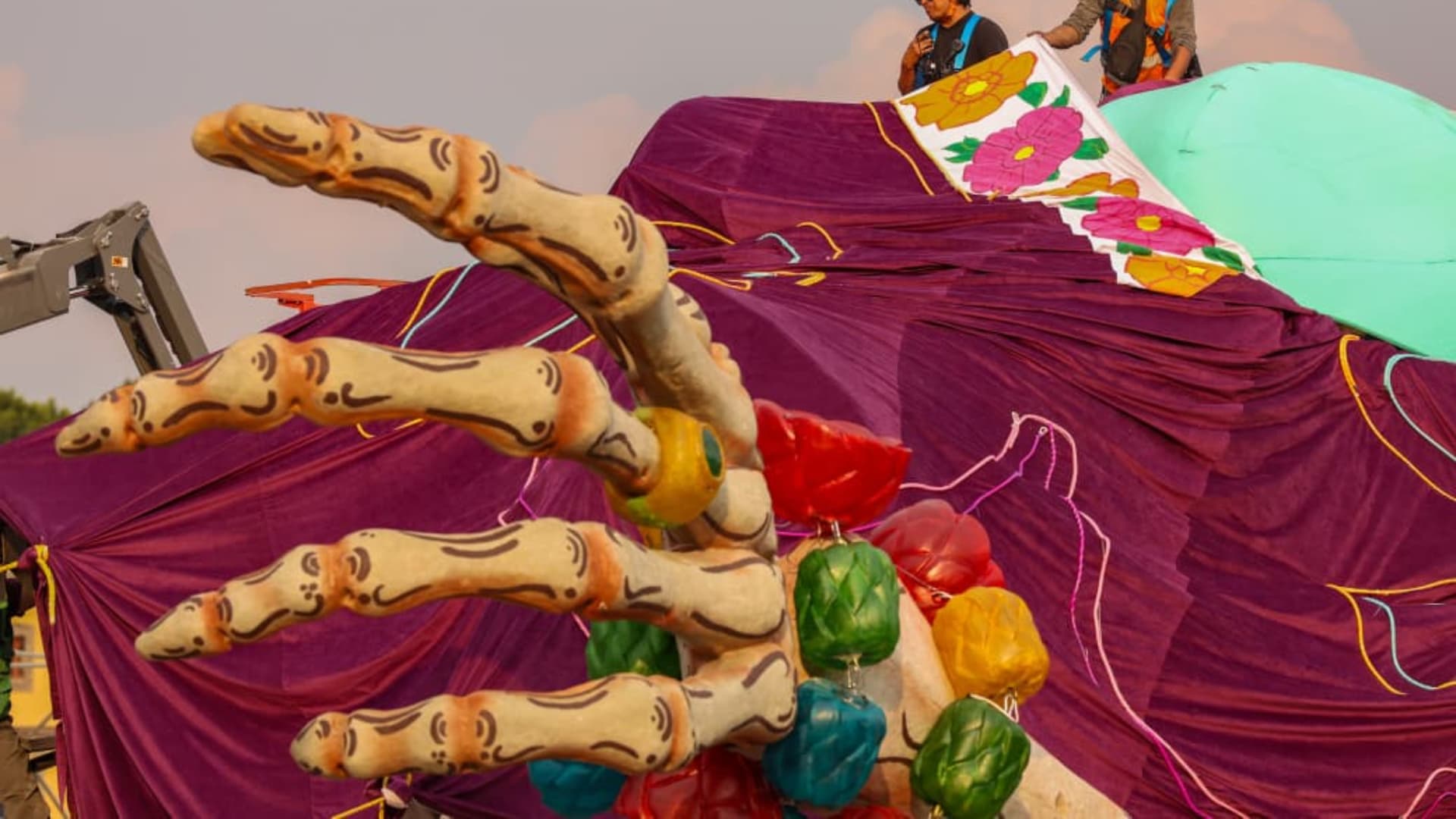 Catrina en la Megaofrenda Zócalo 2026 en CDMX