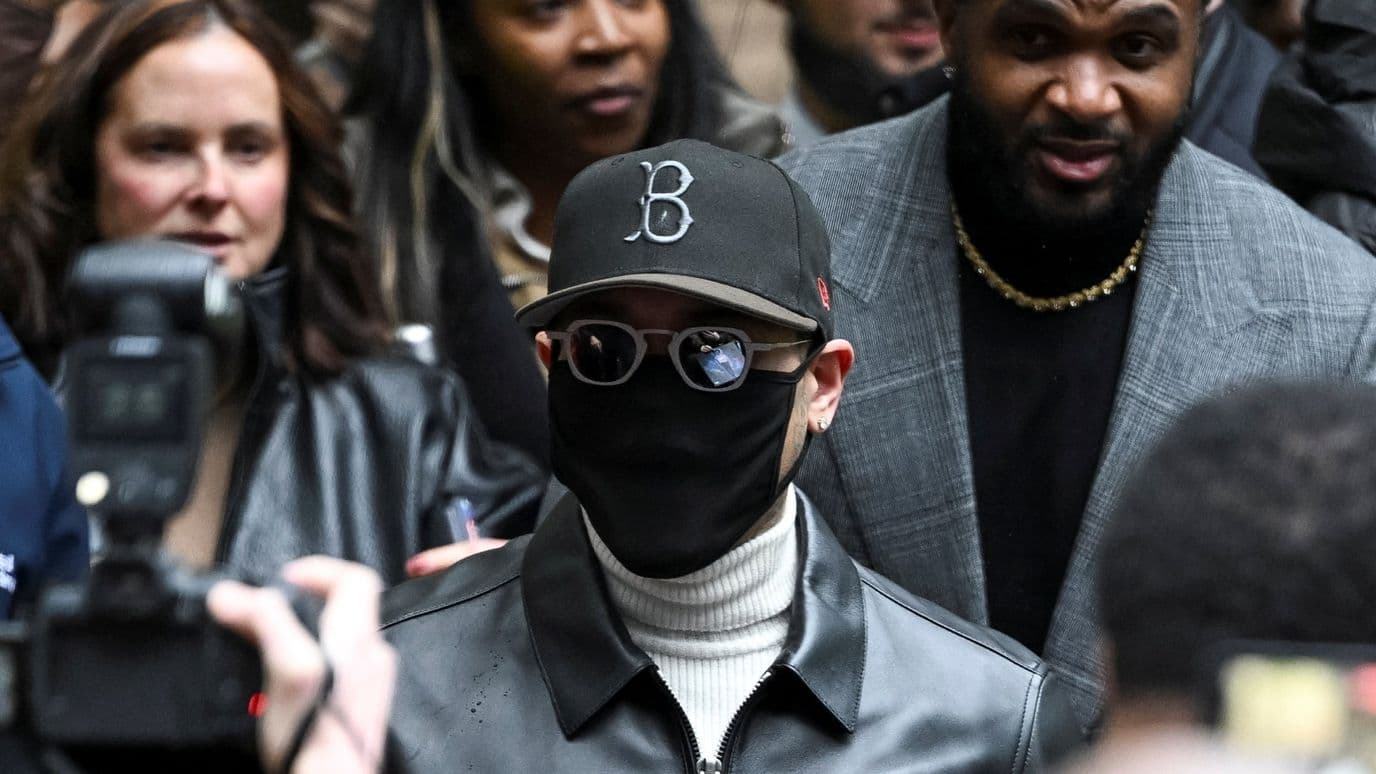 El cantante estadounidense Chris Brown