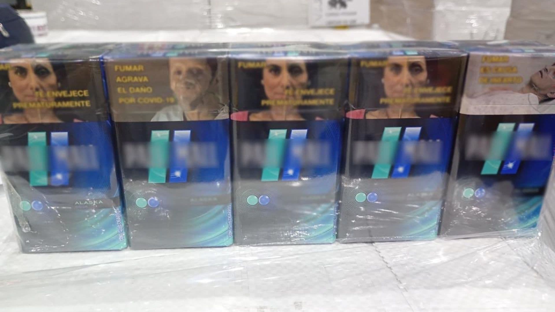Decomisan Megacargamento de Cigarros Extranjeros Ilegales en el AICM; Así los Descubrieron