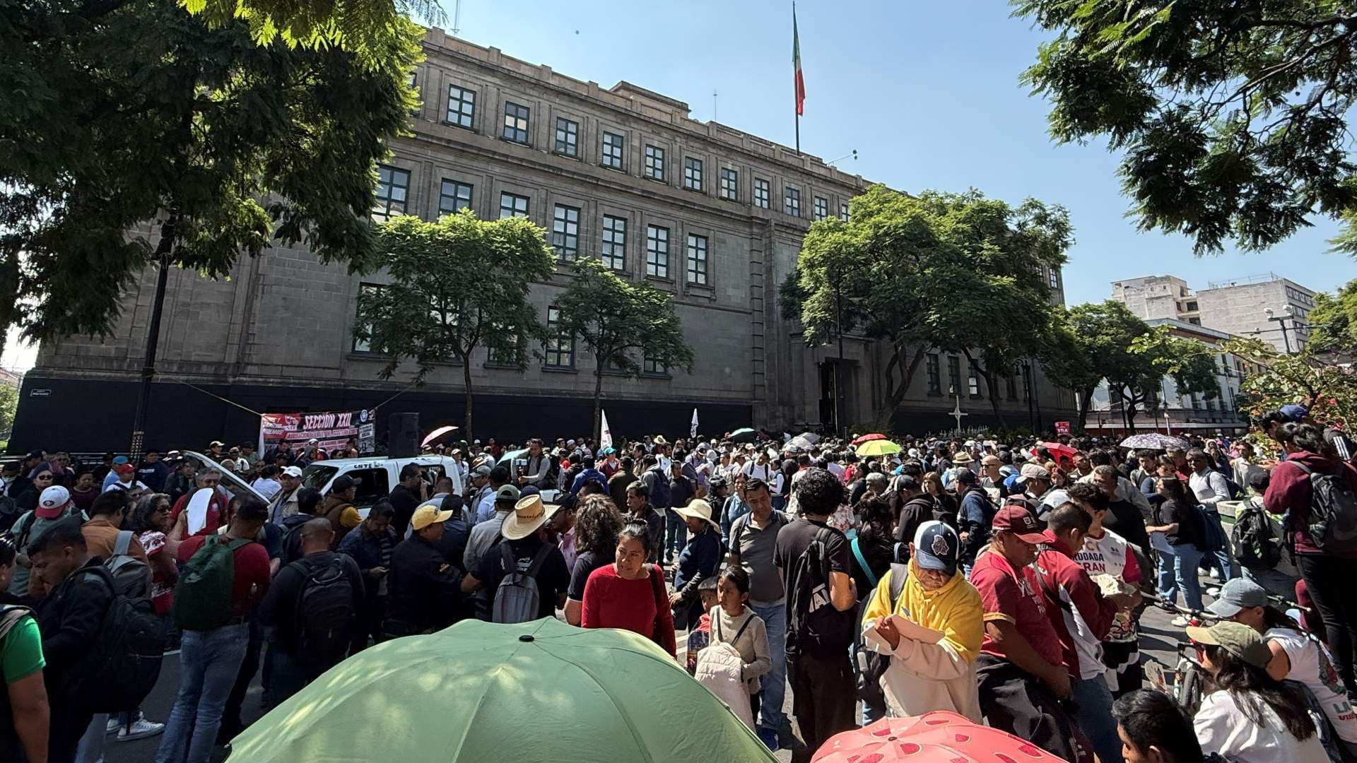 Bloqueo de la CNTE Hoy: Zona Afectada por Protesta en CDMX