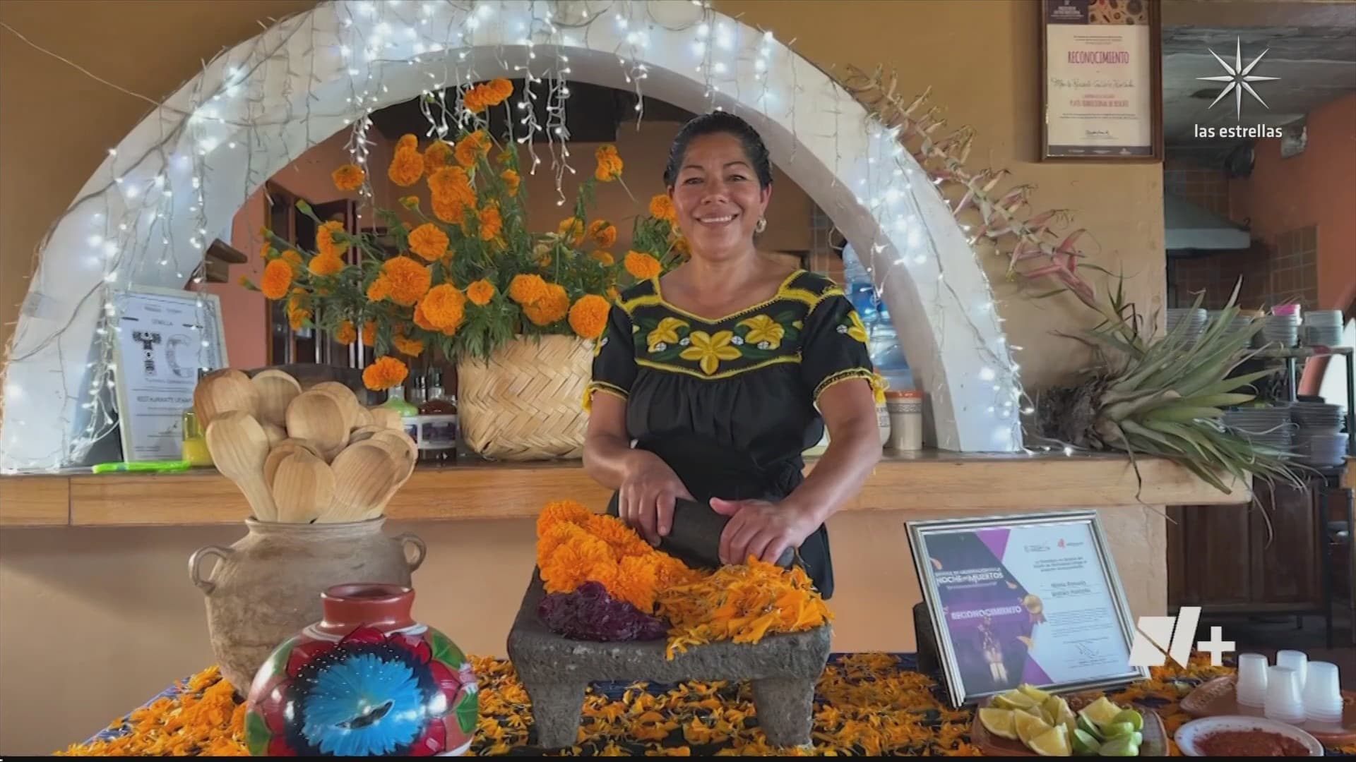 Rosario Guillén Hurtado, cocinera tradicional de Oponguio