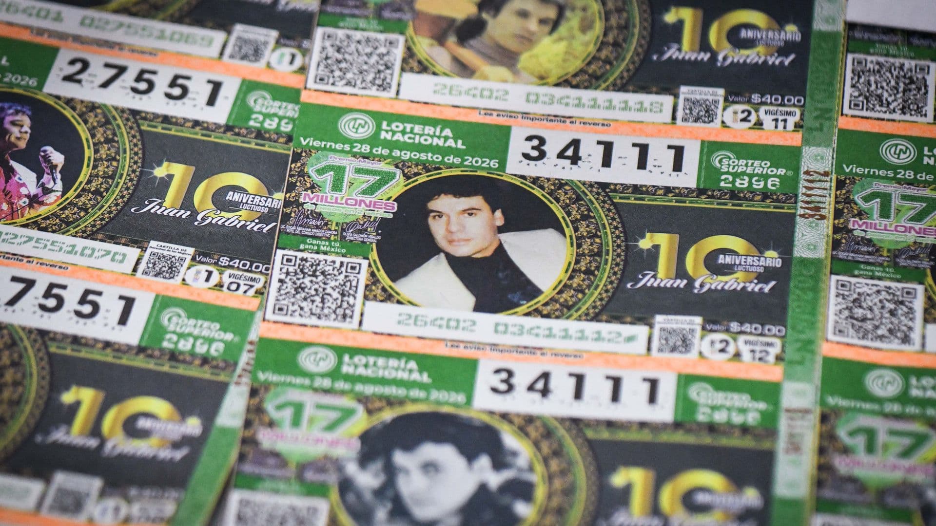 Así Es el Cachito Conmemorativo de Juan Gabriel de Lotería Nacional; Fecha del Sorteo