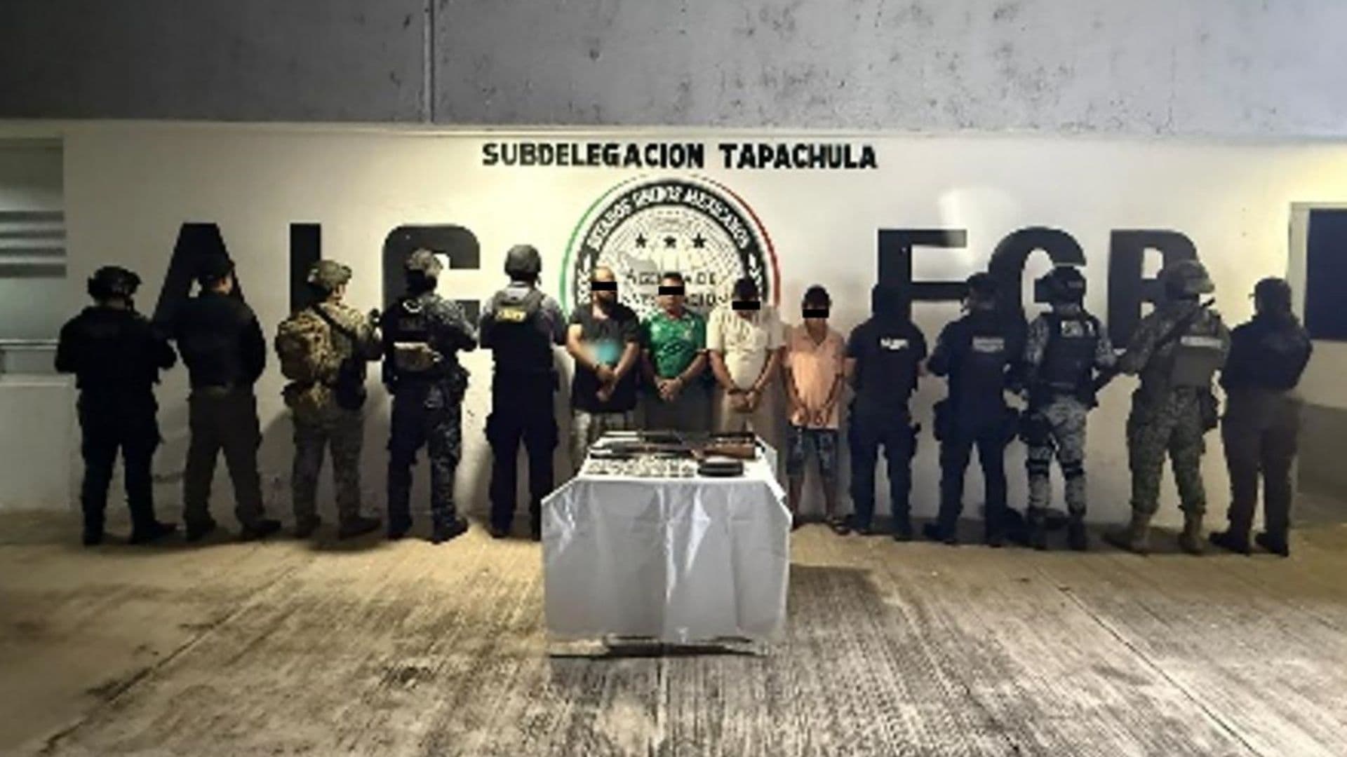 Detienen en Chiapas al ‘Coca’ y a Varios Integrantes de ‘Los Cuatetes’, Anuncia García Harfuch