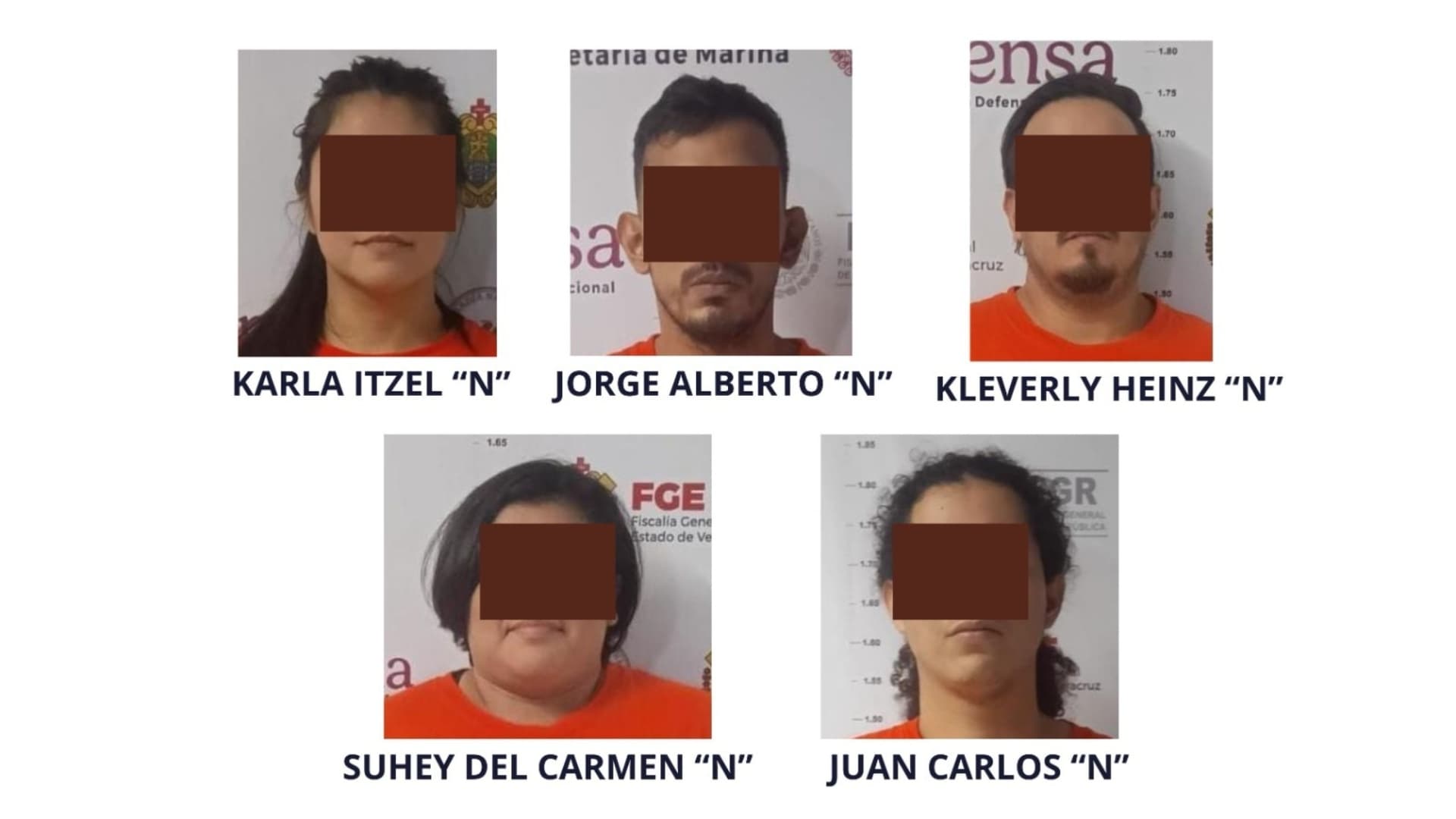Fiscalía Investiga a 5 Detenidos por el Homicidio de Guillermo Pamucé en Veracruz