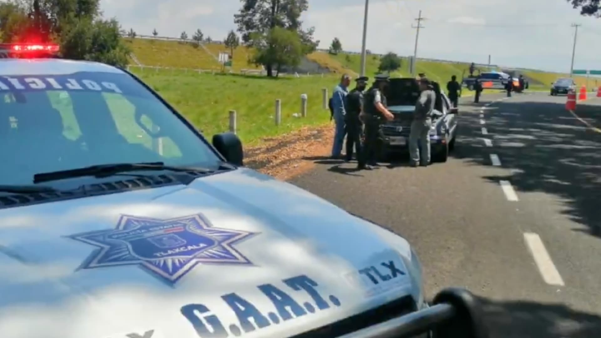 Detenidos Tres Ladrones Robo Autopartes Carretera México Veracruz Calpulalpan Tlaxcala