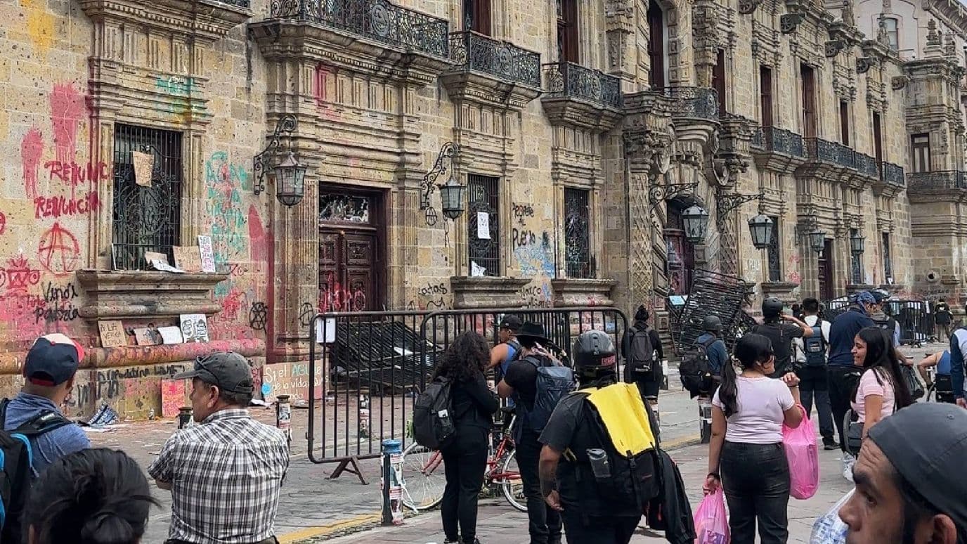 Gobierno de Jalisco Confirma 10 Detenidos tras Segunda Marcha por el Agua en Guadalajara
