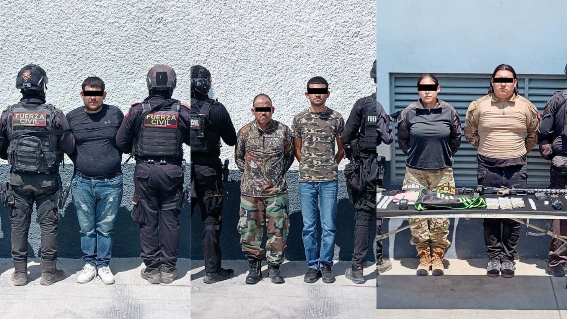 Detienen a Cinco Personas y Una Menor de Edad en Sabinas Hidalgo, NL