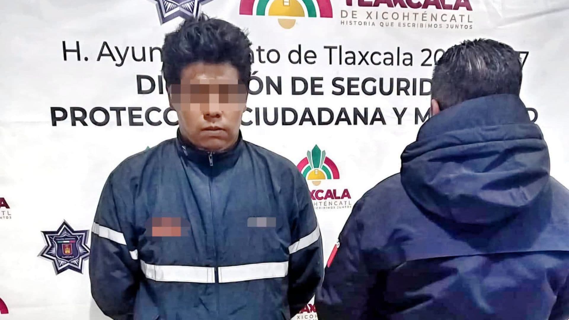 Motocicleta Robada Asegurada Dos Detenidos Colonia Tlacomulco Tlaxcala