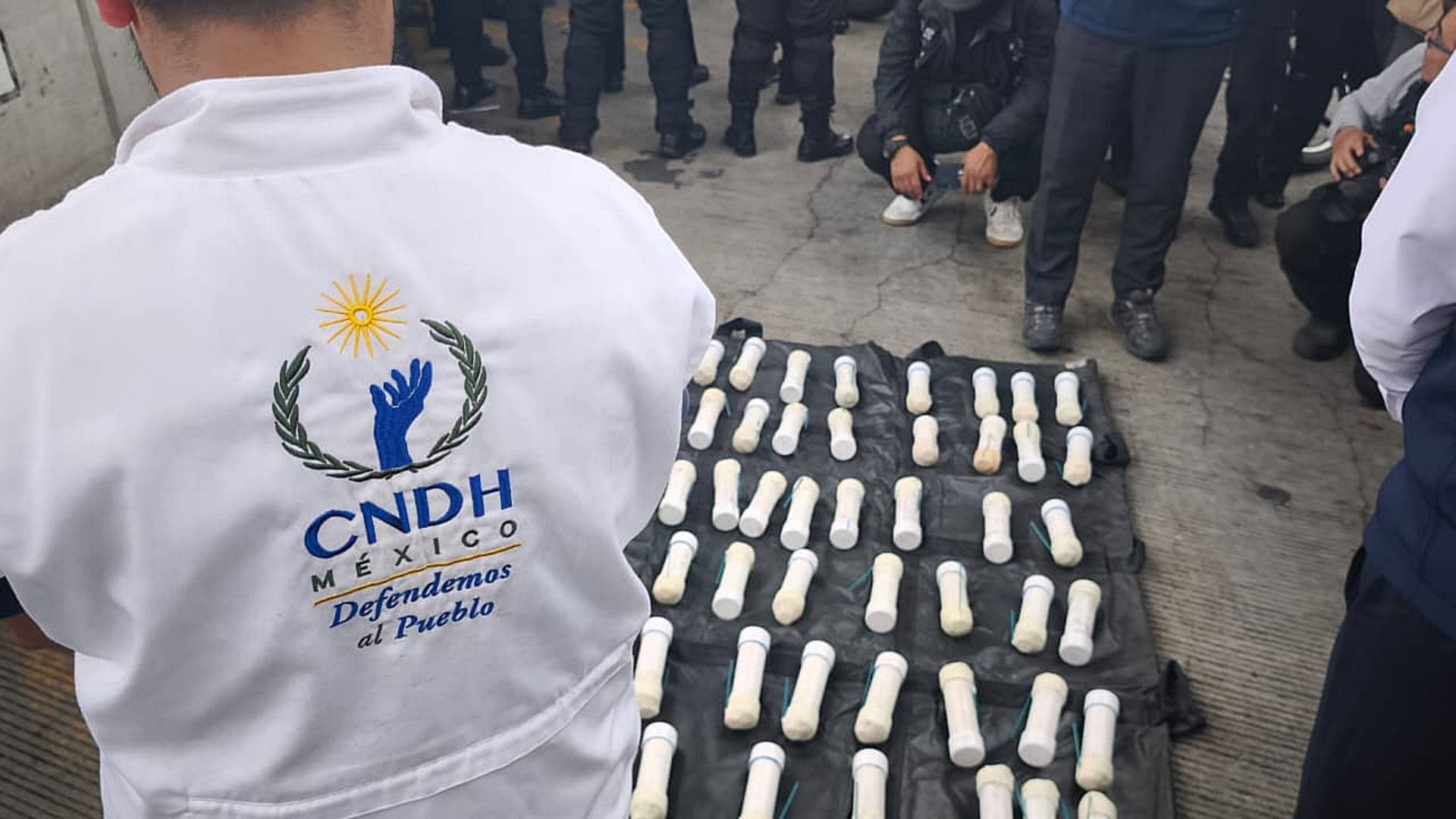 Operativo de SSC en la México-Cuernavaca Hoy: Encuentran Decenas de Explosivos en Autobús