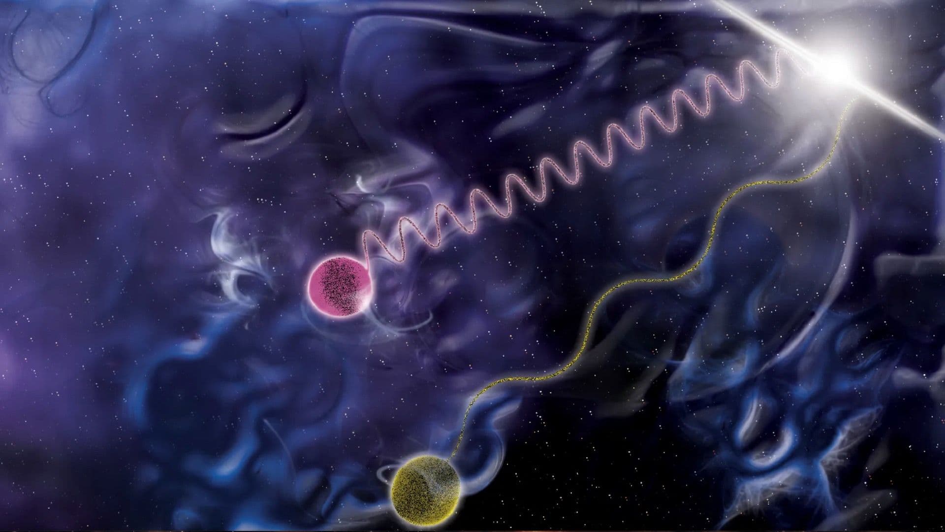 Fotones Oscuros: La Pieza que Faltaba para Explicar la Fuerza Invisible del Cosmos