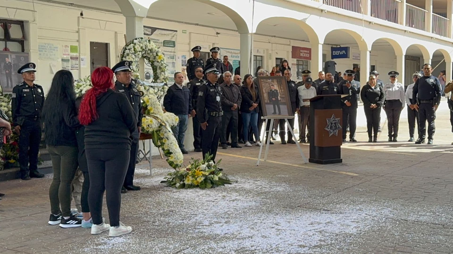 Dan el Último Adiós a Policía que Murió Arrastrado por el Río Atoyac en Puebla
