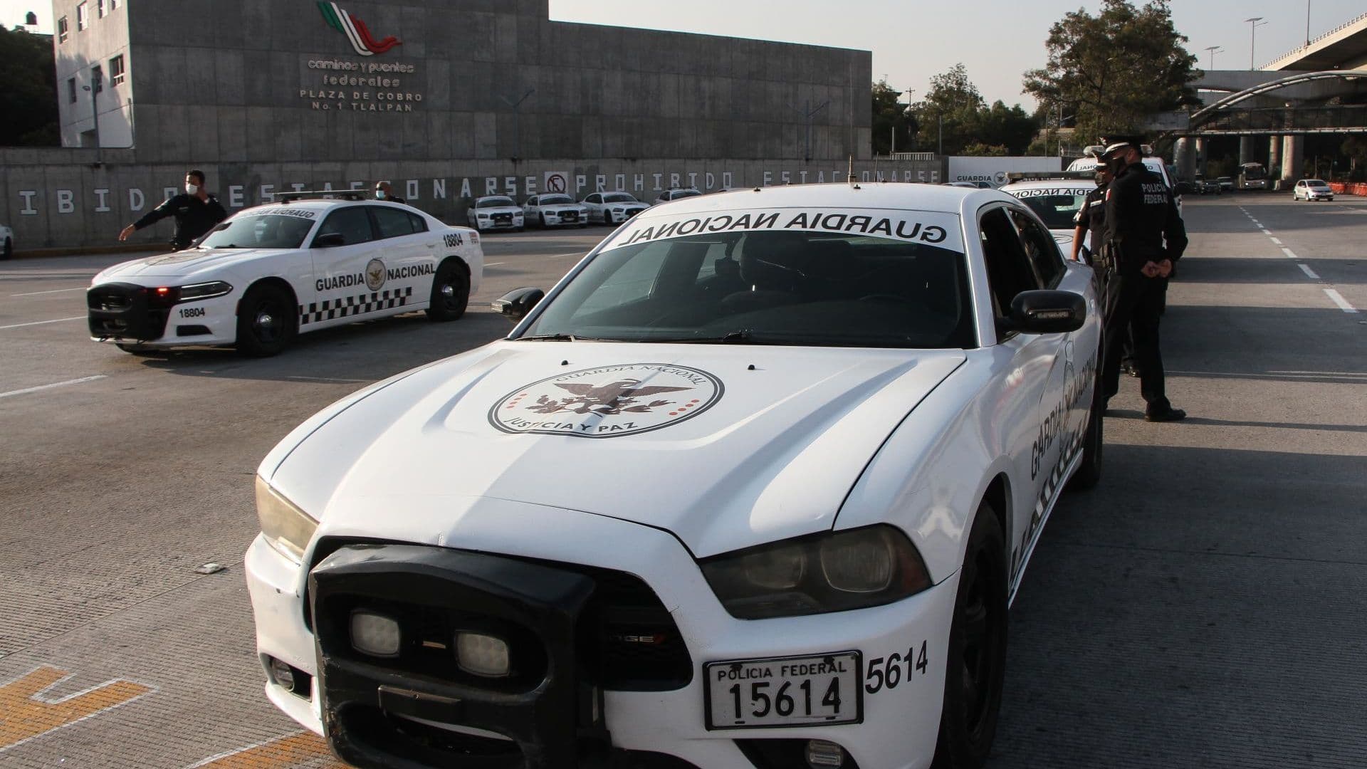 Guardia Nacional en la México-Cuernavaca