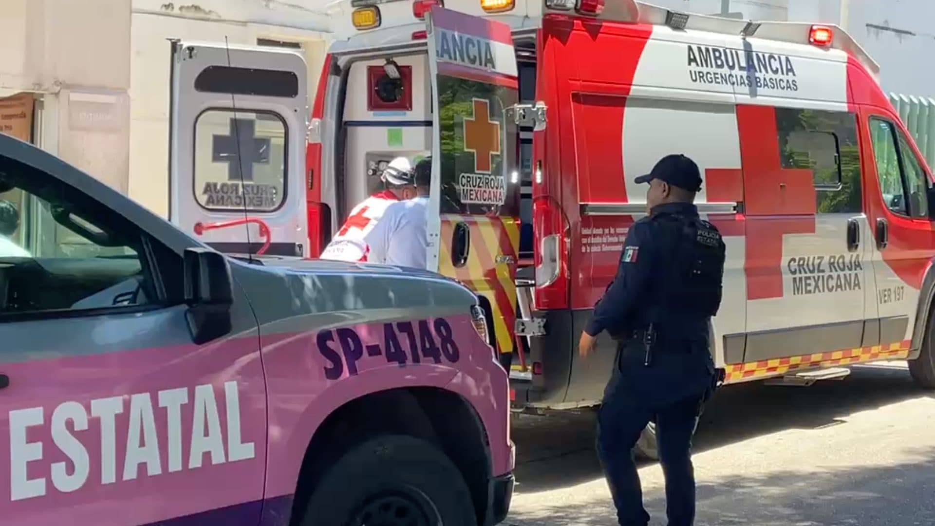 Hombre lesionado pir un disparo de arma de fuego causa movilización policiaca en el sur de Veracruz.