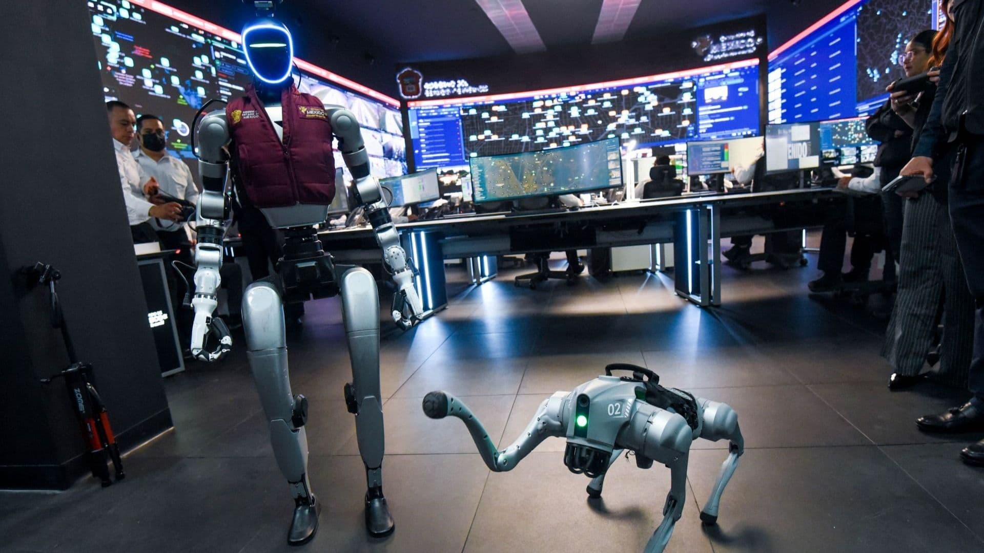 IA, Drones y Robots se Suman a Estrategia de Seguridad en Edomex