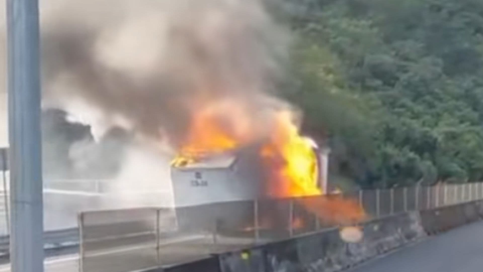 Incendio de Tráiler Provoca Cierre Total en la Autopista México-Tuxpan ¿Qué Pasó?