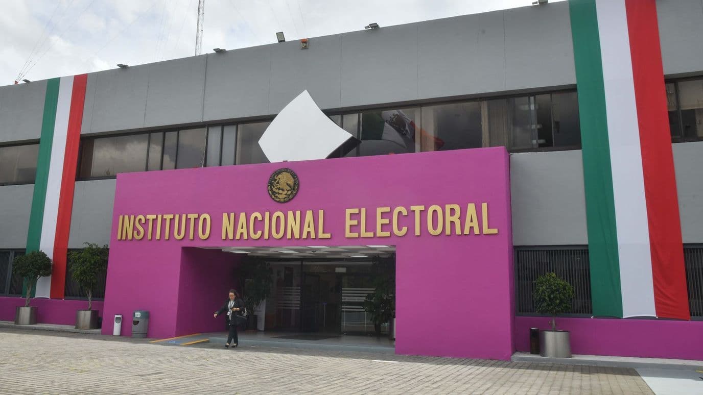 Edificio central del Instituto Nacional Electoral (INE)